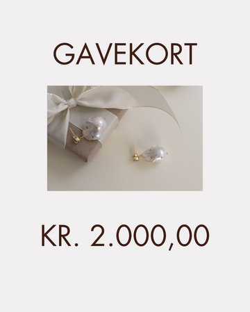 Gavekort - 2.000,- kr.